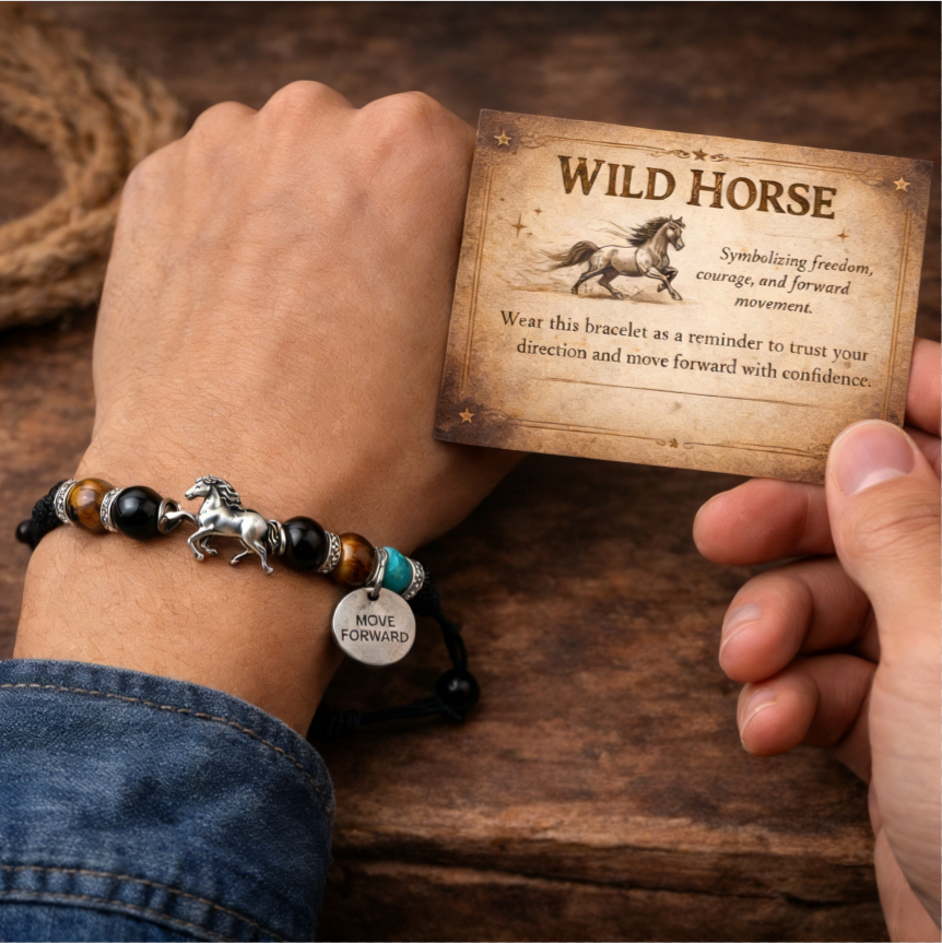 Wild Horse Intention Bracelet