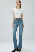 French Fry Wide-leg Slim Jeans