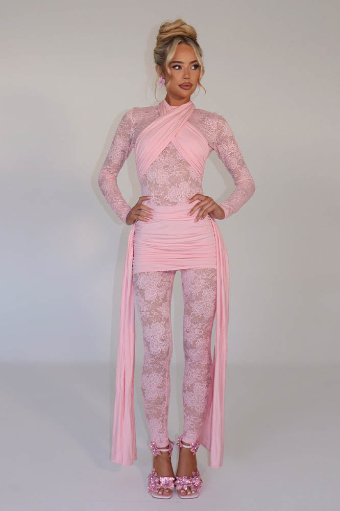 Silken Whispers Jumpsuit