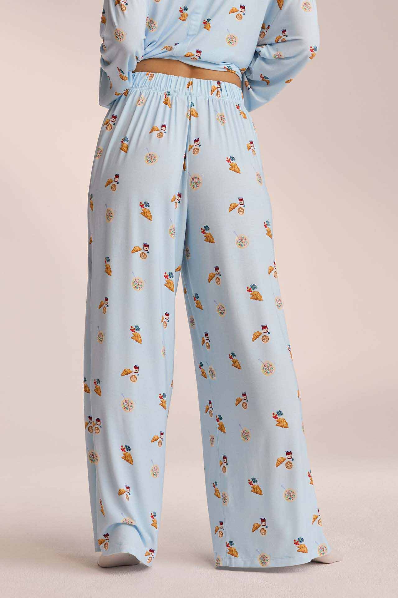 Food Print Pajama Set