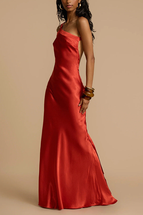 Silhouette Grace - Bodycon One-Shoulder Dress