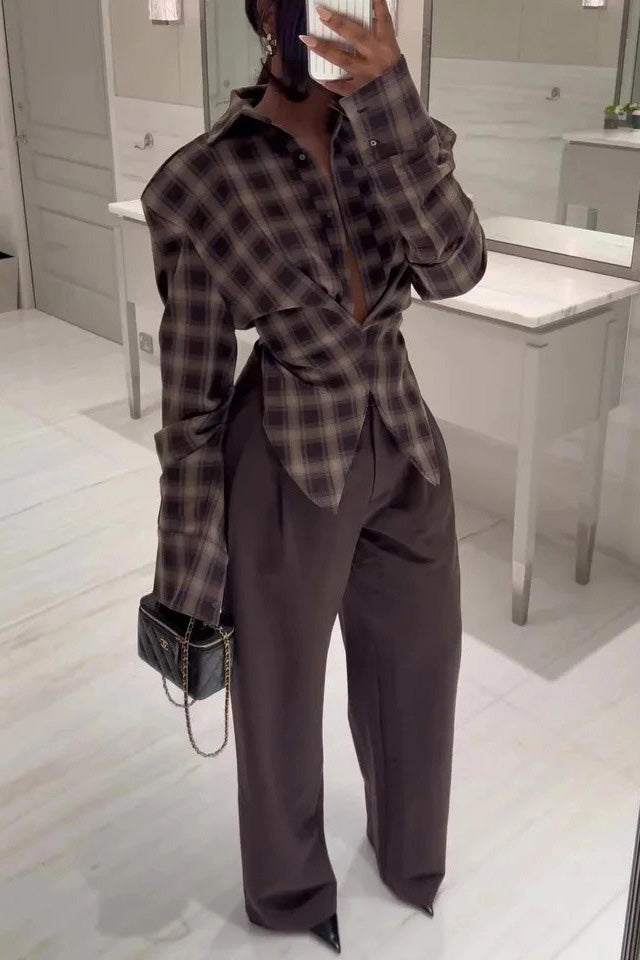 Personalized Declaration Plaid Shirt