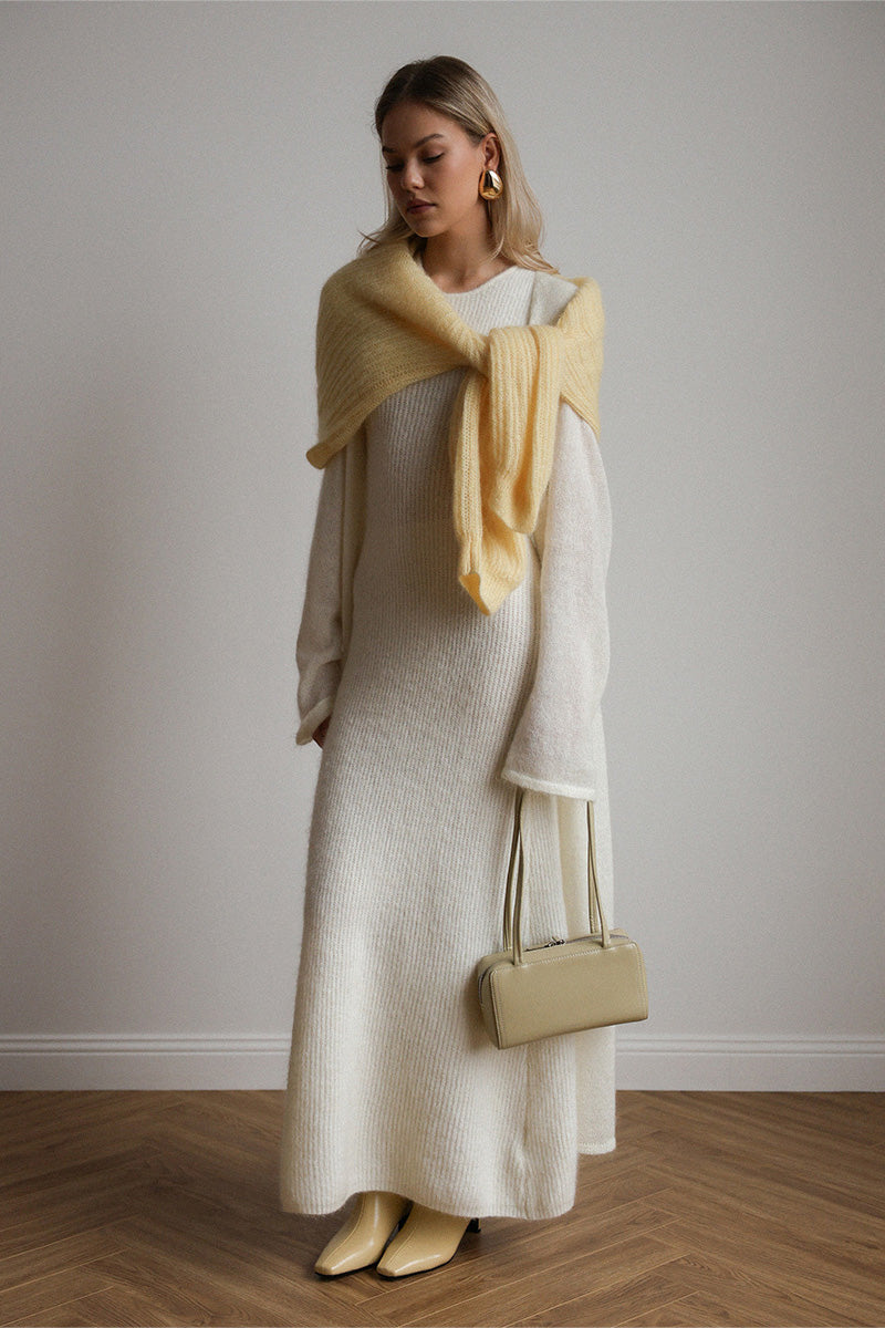 Cozy Cardigan & Knit Dress Set