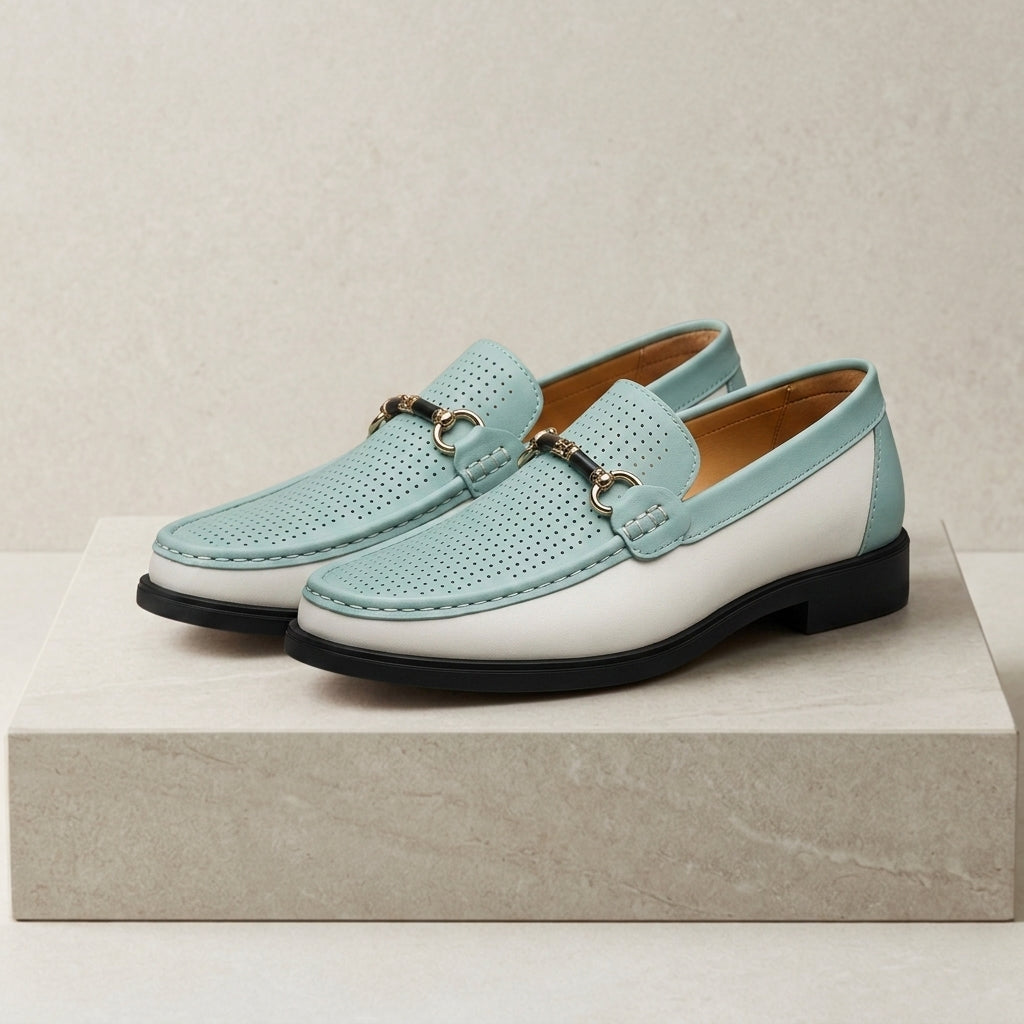 Orvieto Bit Buckle Loafers