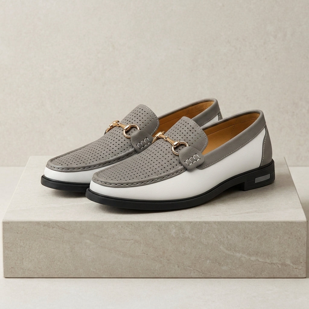 Orvieto Bit Buckle Loafers