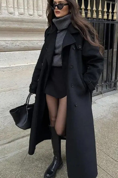 Classic Notch Lapel Wool Jacket