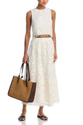 Square Crochet Tank Top & Maxi Skirt