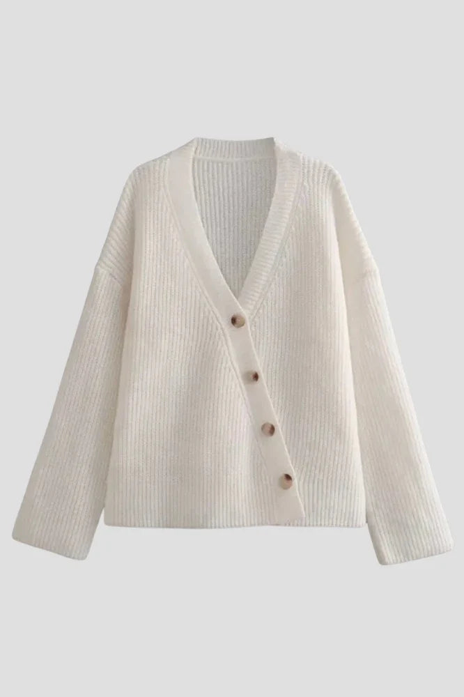 Street Solid Color Pleated V Neck Outerwear