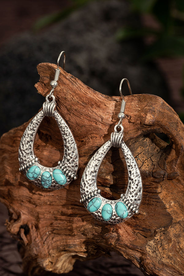 Women's Bohemian Turquoise Earrings