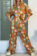 Loose Wide-Leg Trousers