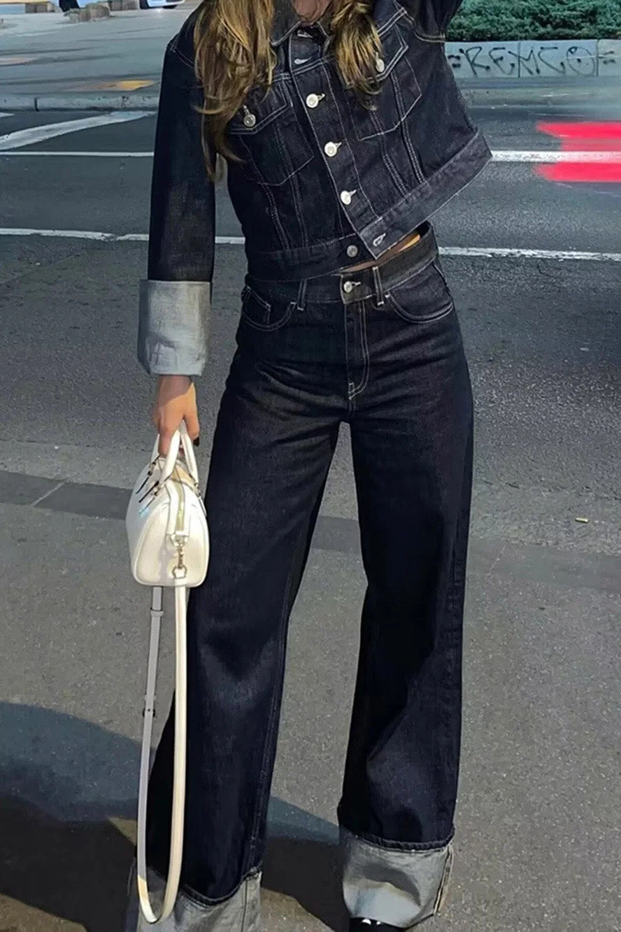 90s Retro Denim Set