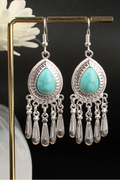 Bohemian Tassel Multicolor Turquoise Earrings