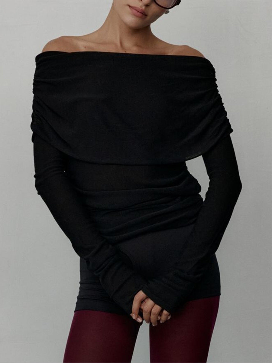 Minimal Cream Knit Sweater