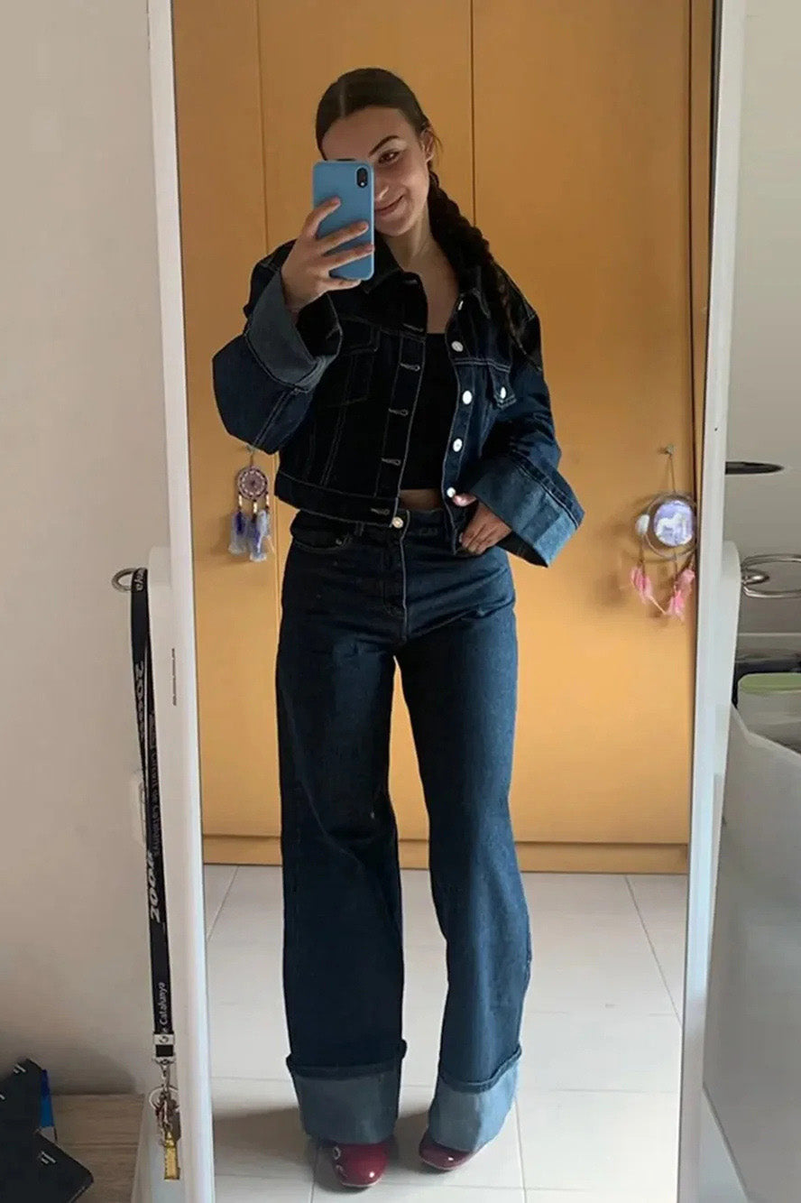 90s Retro Denim Set