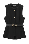 Urban Sleeveless Blazer & Pants Set