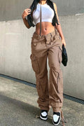 Street Style Denim Pants