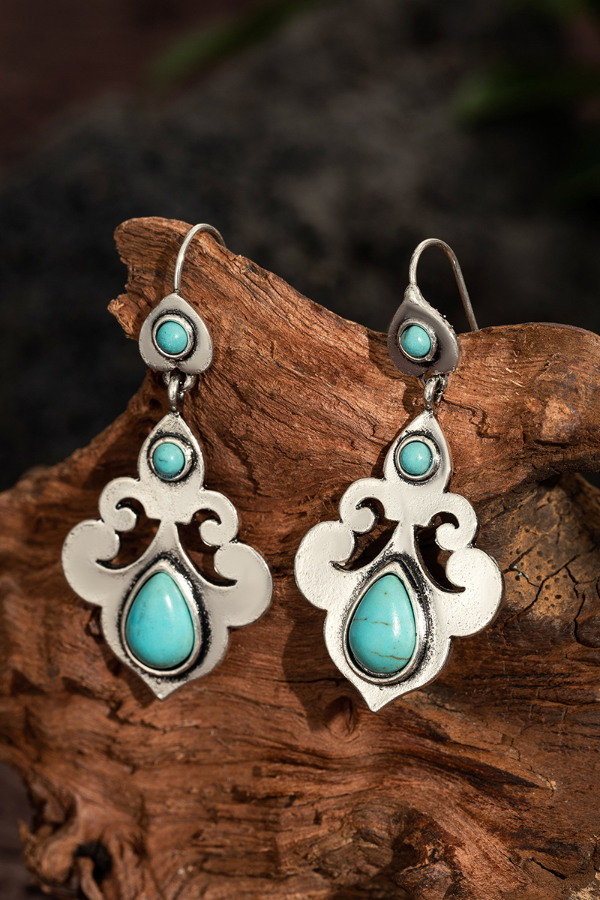Women's Bohemian Turquoise Earrings