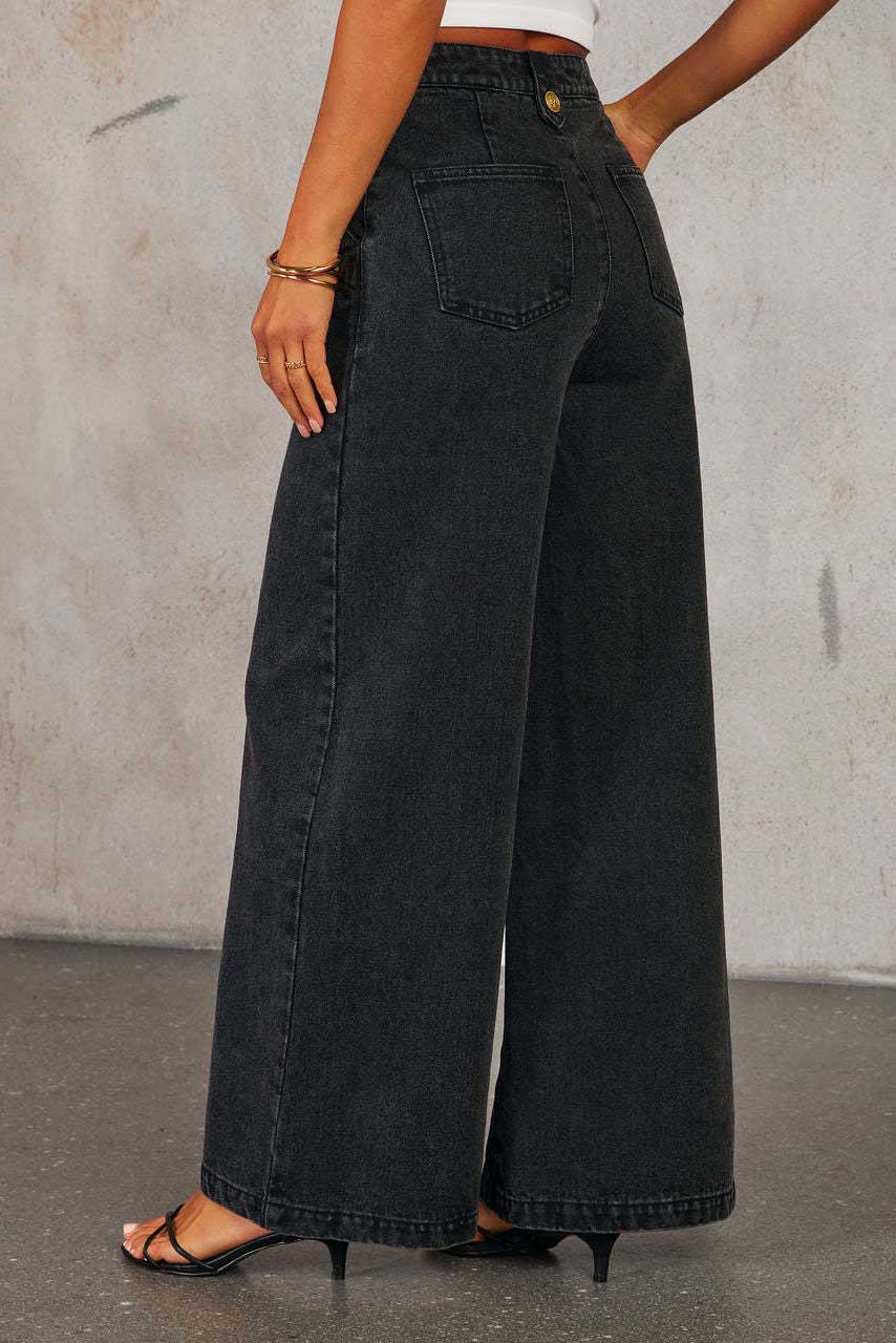 Distressed Loose Denim Suit