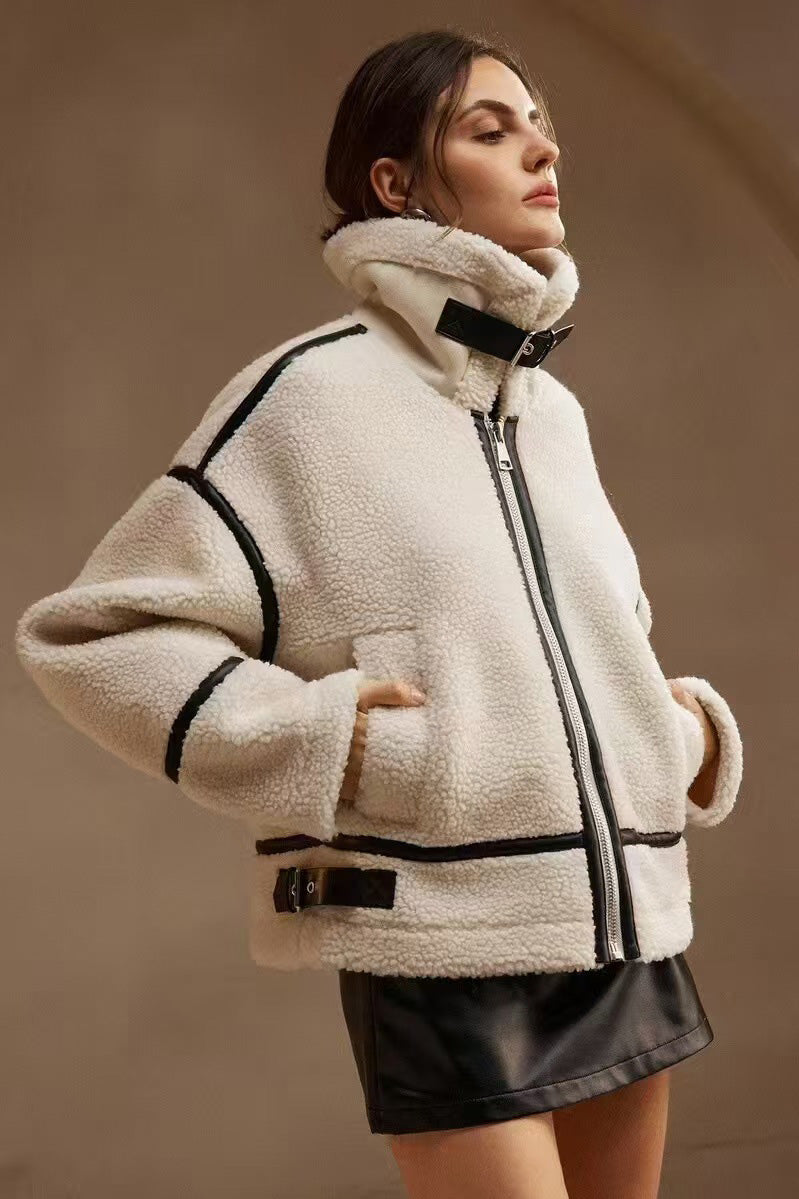 Moto Shearling Jacket