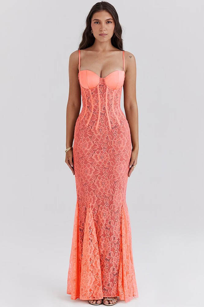 Dress with Spaghetti Straps