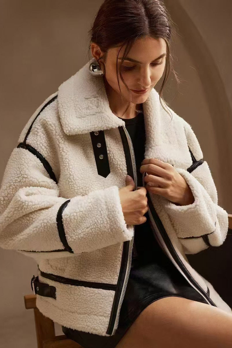 Moto Shearling Jacket