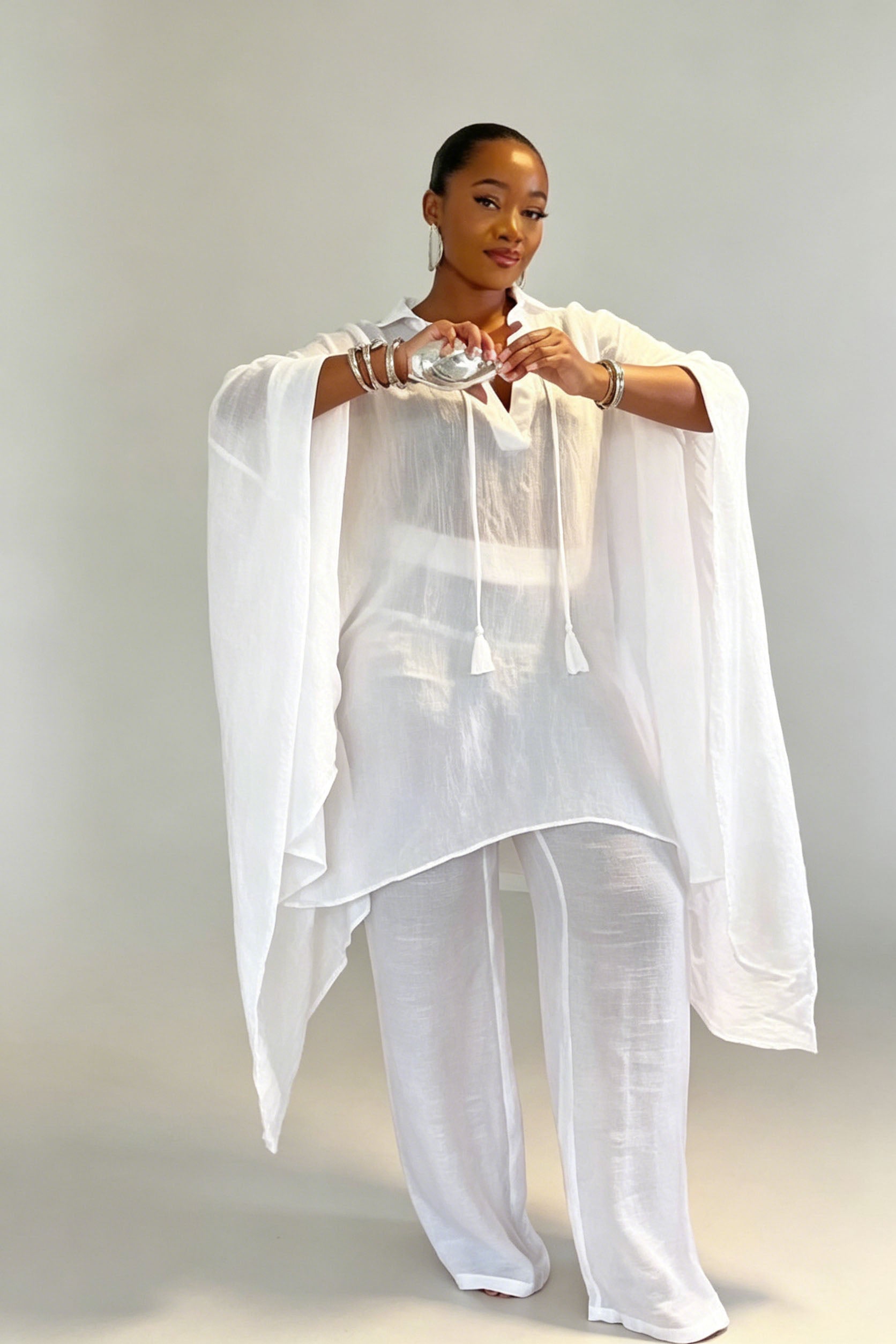 Oversized Tunic & Pants Set