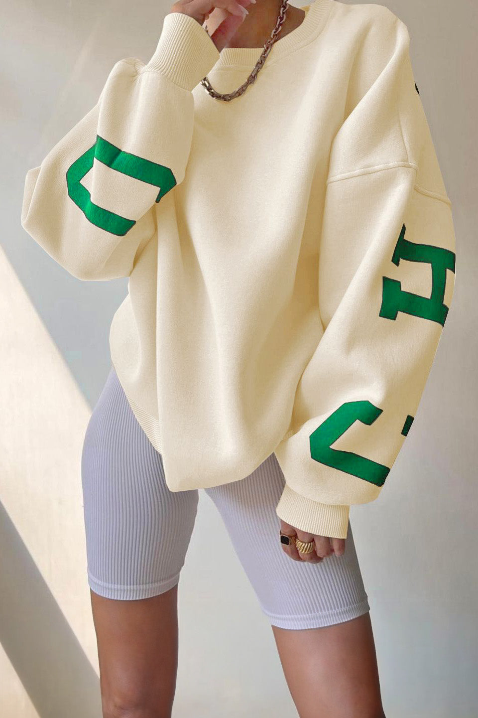 Letter Graphic Hoodie