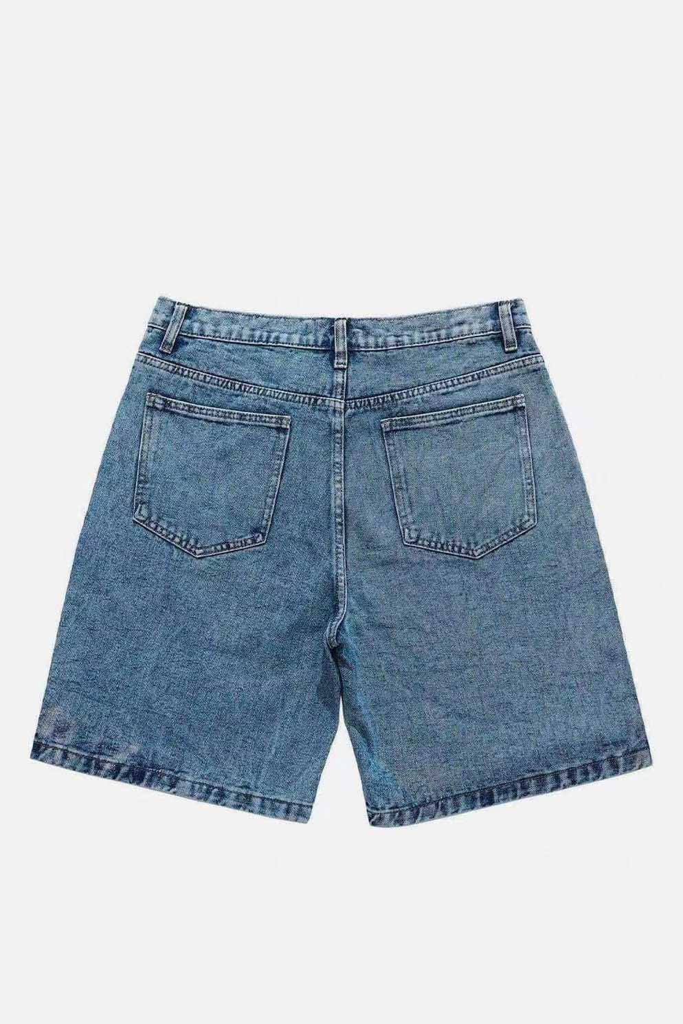 Trendy Star Patch Shorts