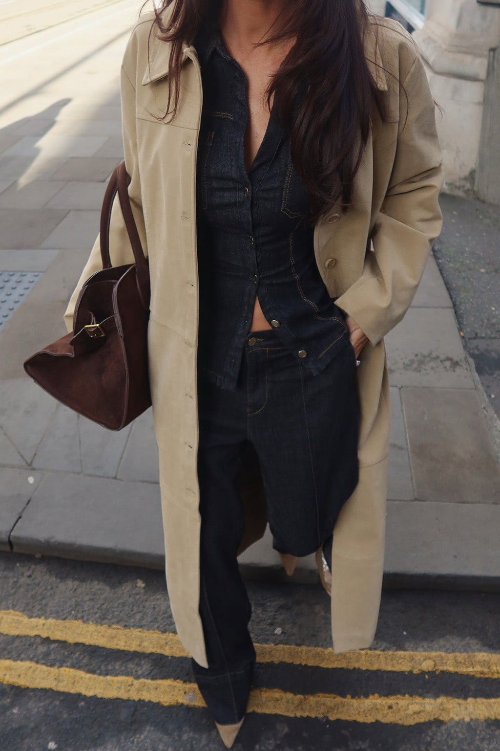Vogue Street Deep Indigo Denim Set