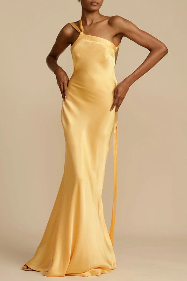 Silhouette Grace - Bodycon One-Shoulder Dress