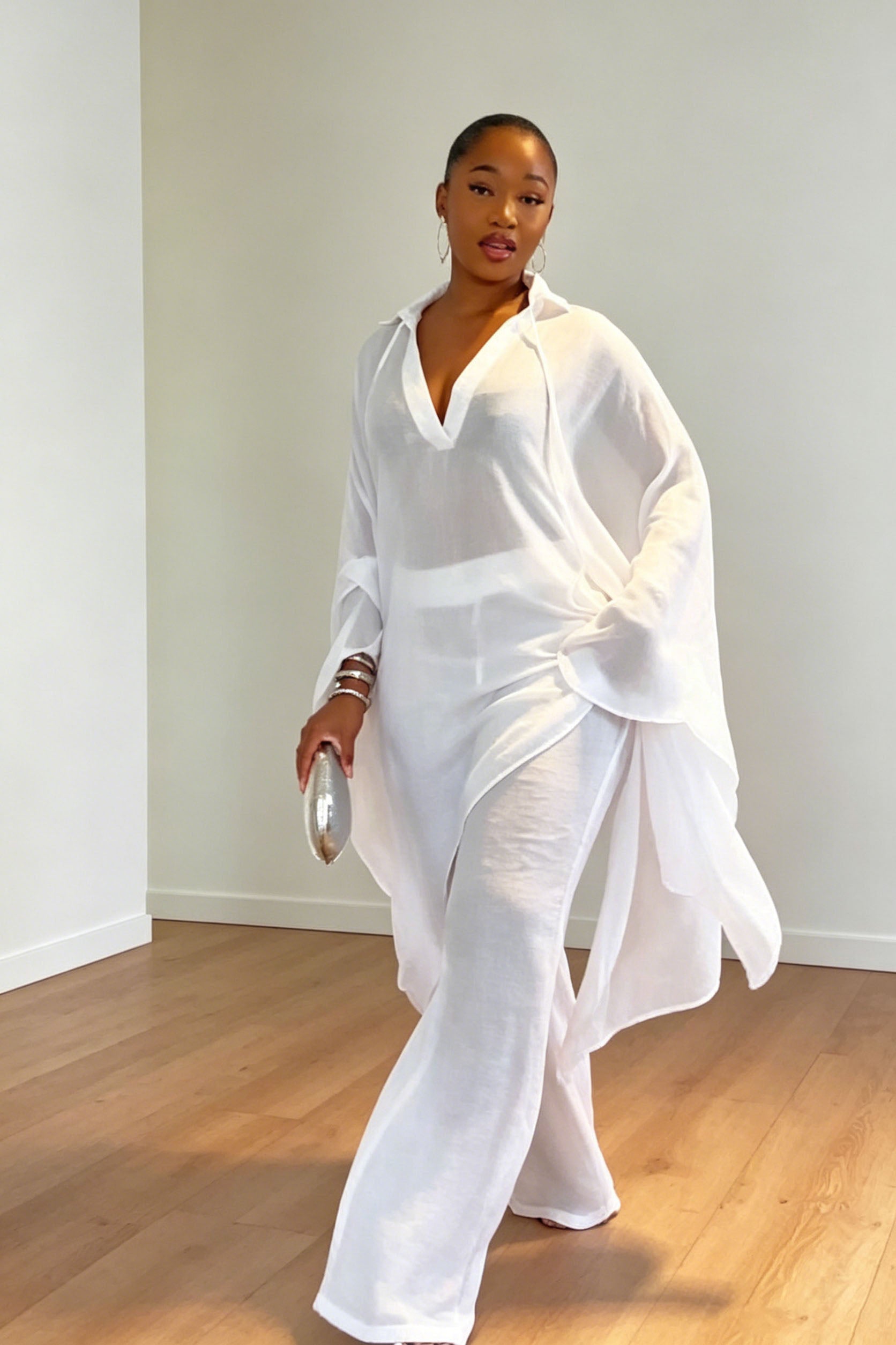 Oversized Tunic & Pants Set