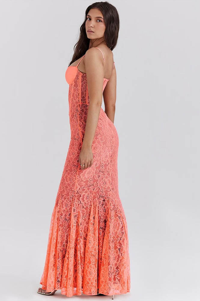 Dress with Spaghetti Straps