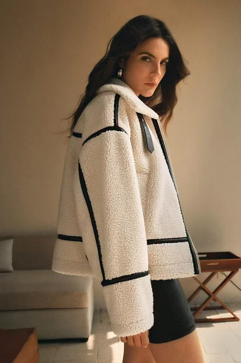 Moto Shearling Jacket