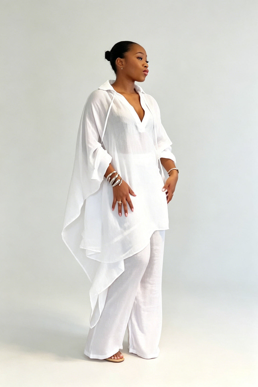 Oversized Tunic & Pants Set