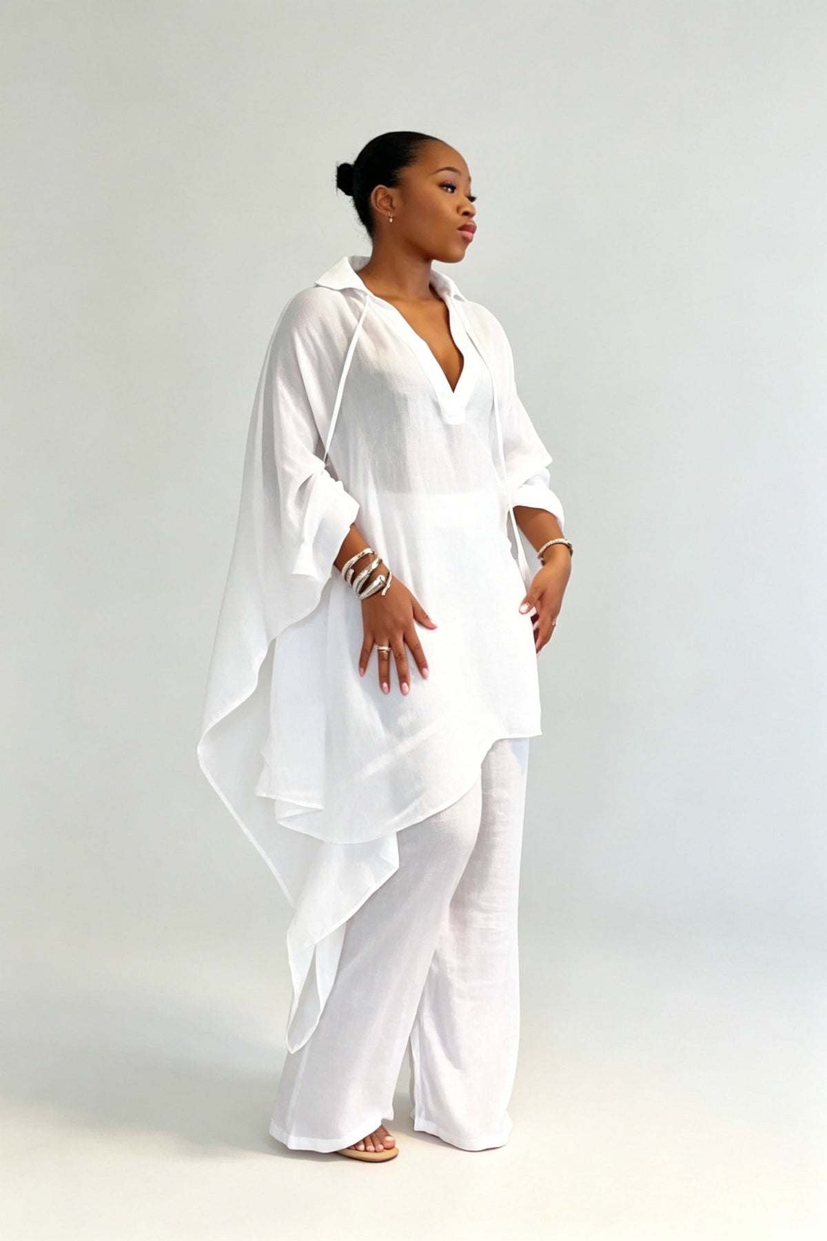 Oversized Tunic & Pants Set