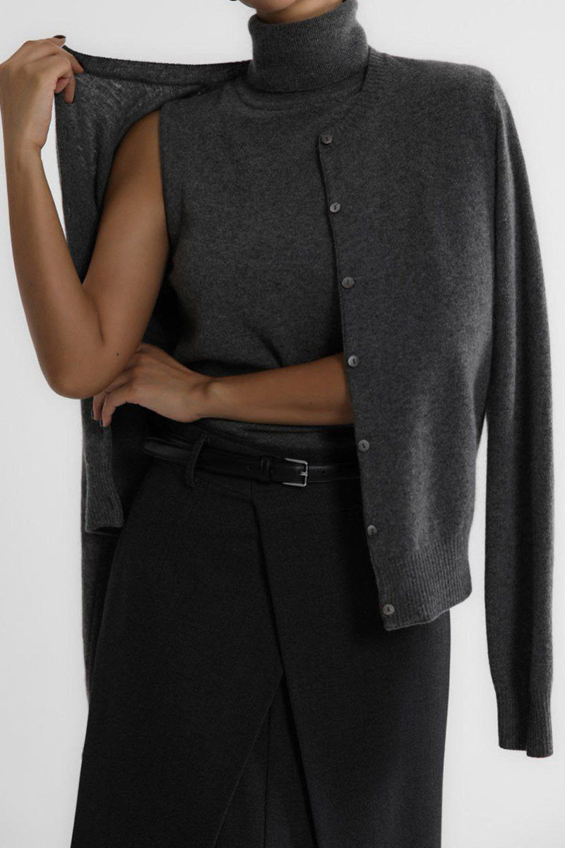 Effortless Vest-Cardigan
