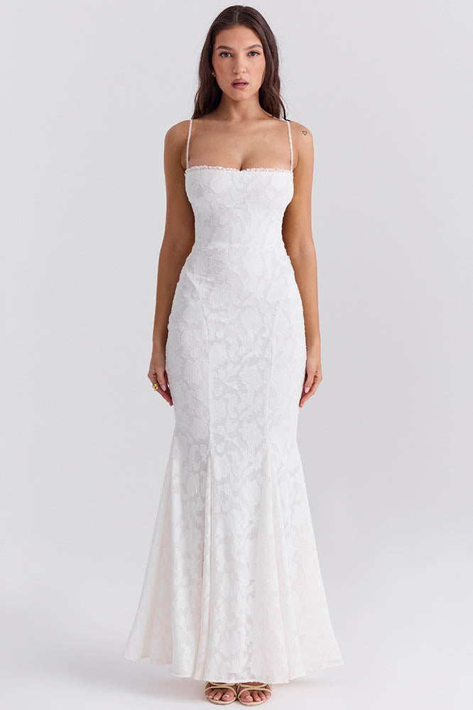 Tied Allure - Backless Slim Dress
