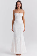 Tied Allure - Backless Slim Dress