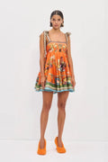 Adjustable Strap Midi Dress