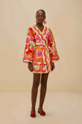 Casual Belted Linen Dress