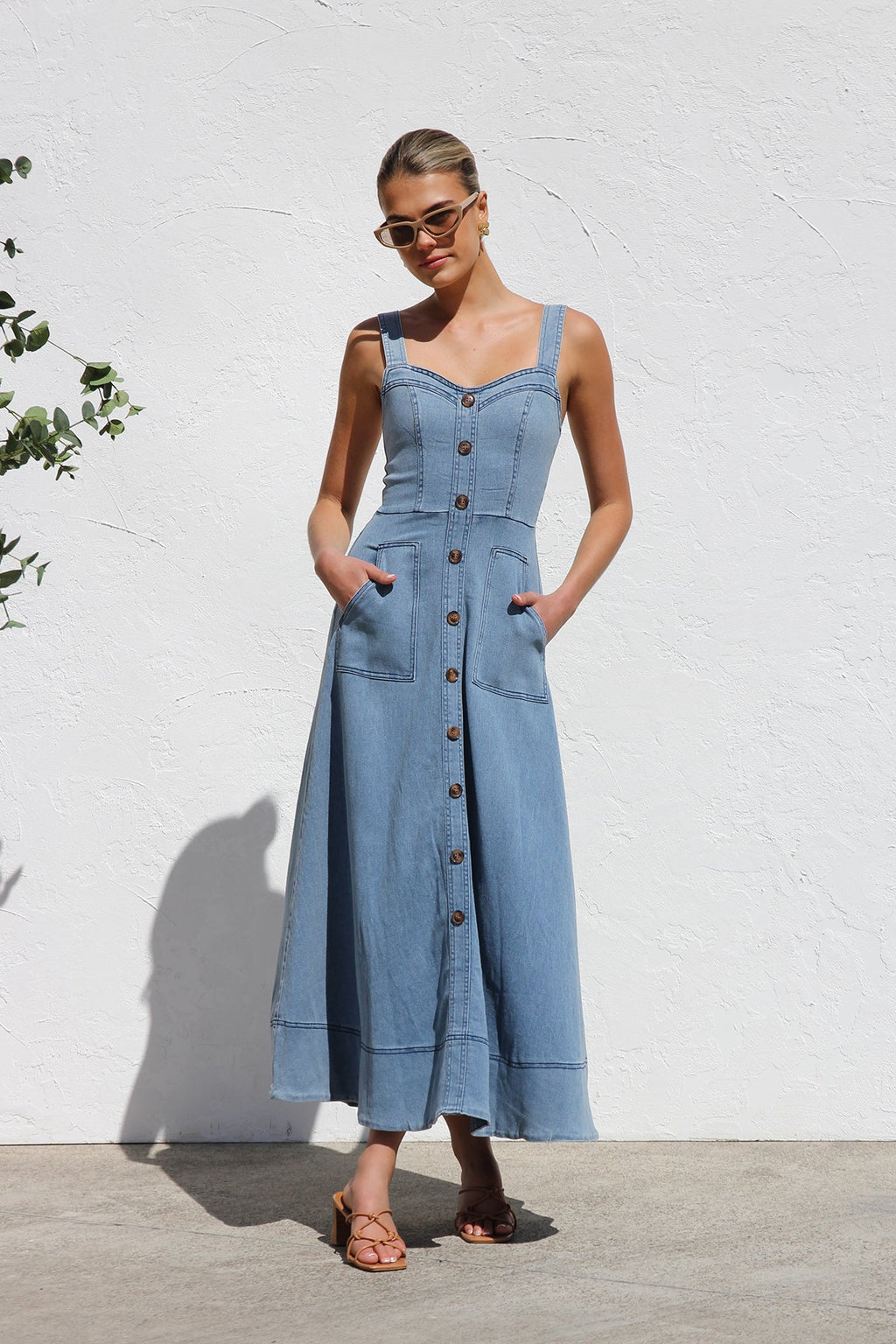 Danielle Dress BLUE DENIM