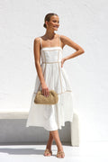 Quincy Dress WHITE