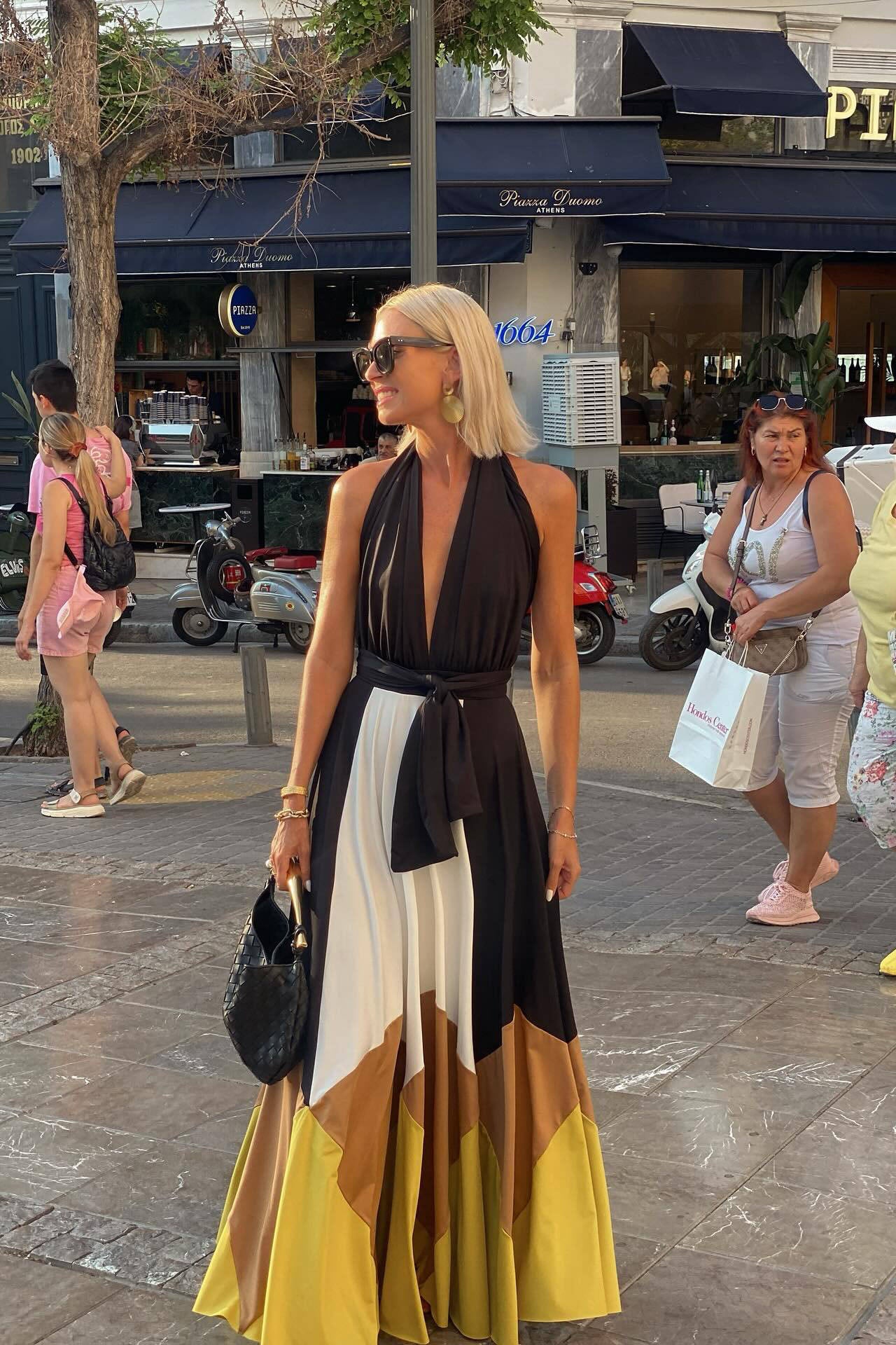 Polymorphic Maxi Dress