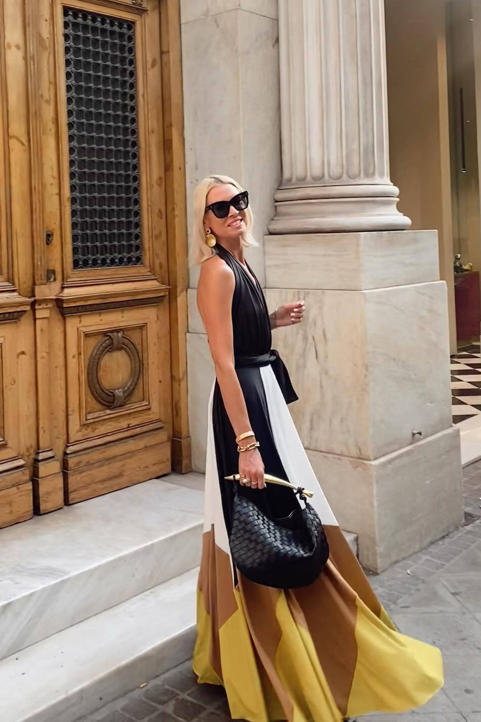 Polymorphic Maxi Dress