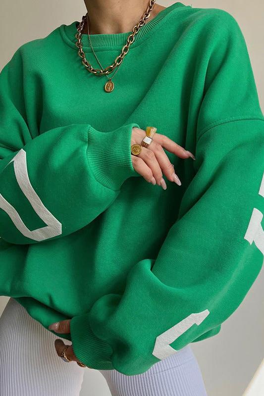 Letter Graphic Hoodie