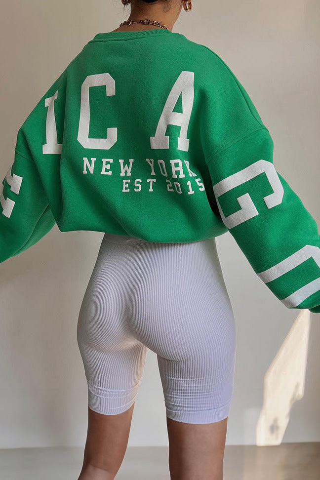 Letter Graphic Hoodie