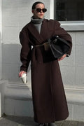 Double Breasted Lapel Coat
