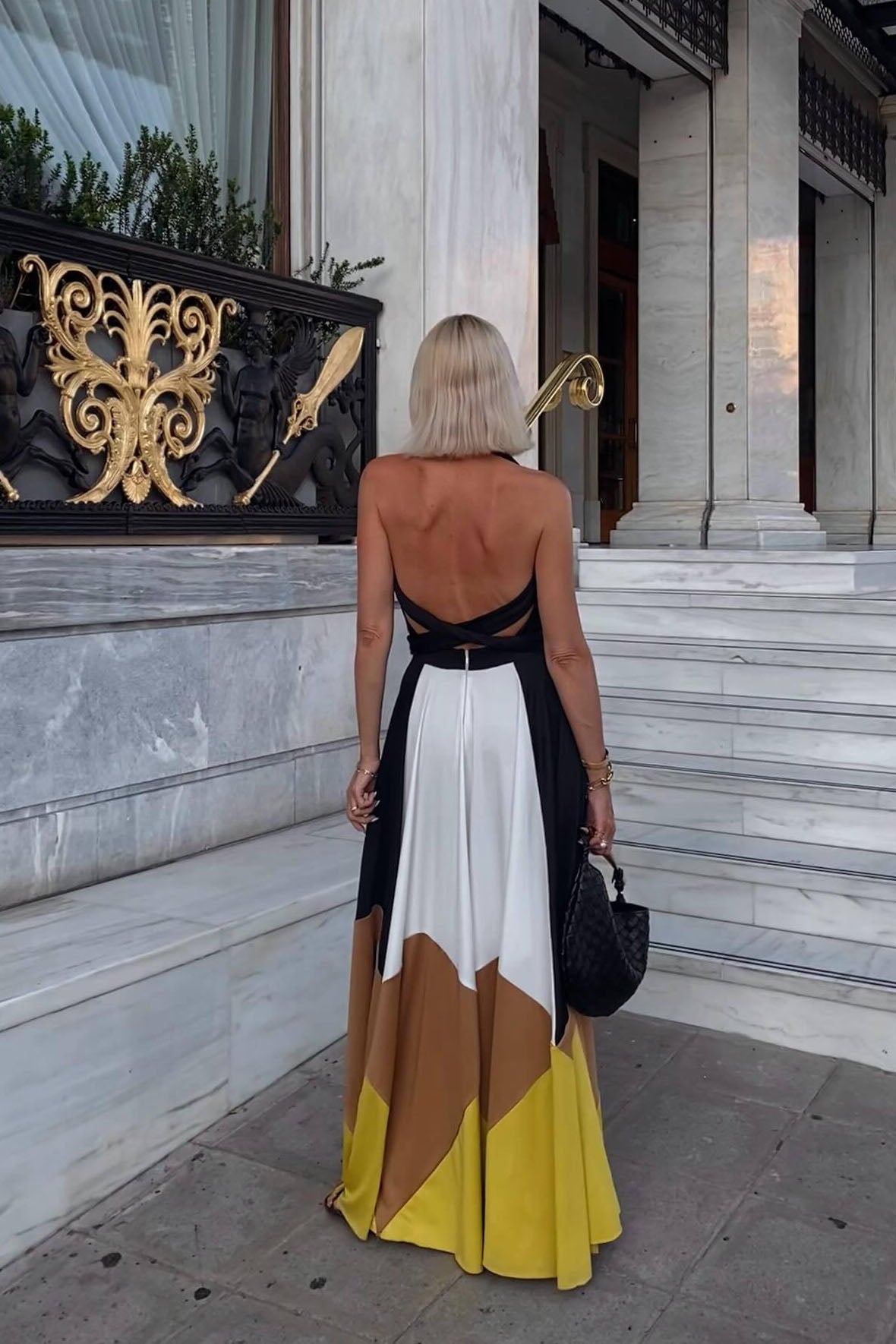 Polymorphic Maxi Dress