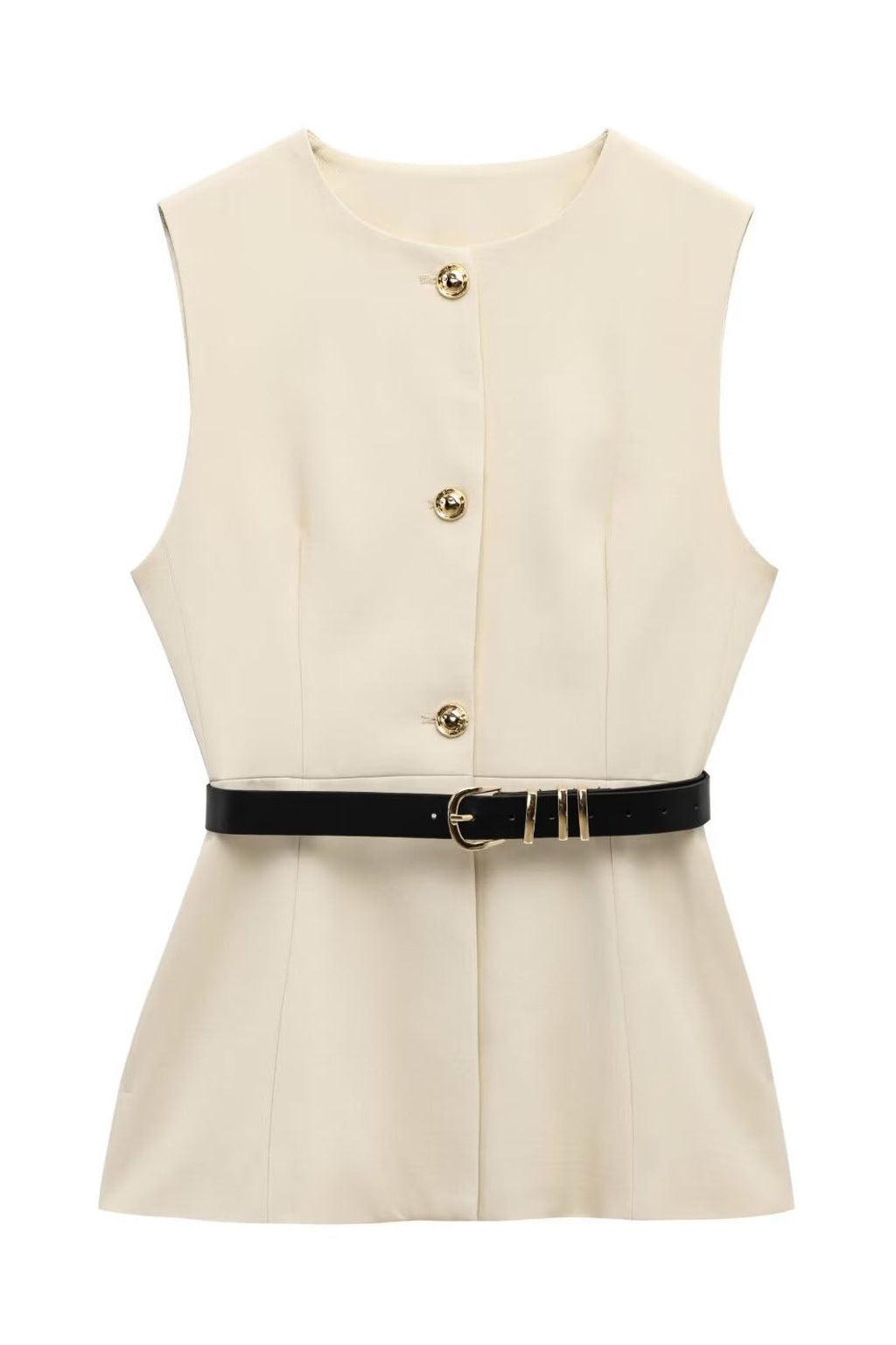 Urban Sleeveless Blazer & Pants Set