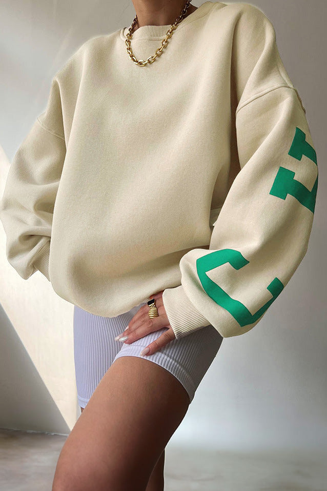 Letter Graphic Hoodie